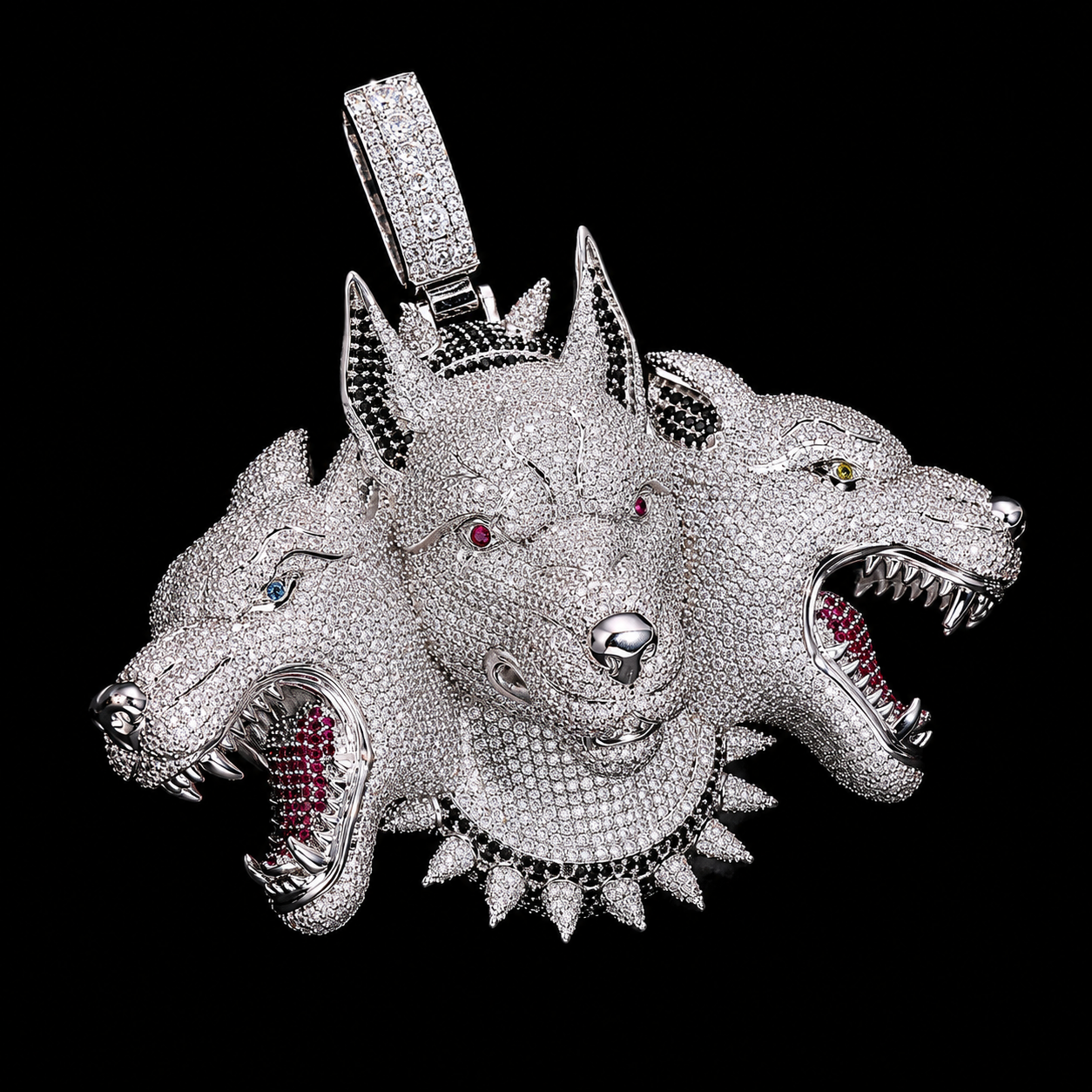 Cerberus Dog Pendant