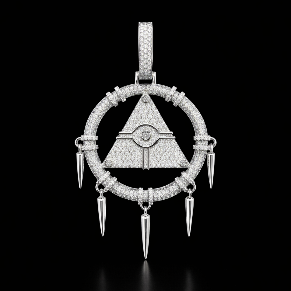 Millennium Ring Pendant – ICED OUT