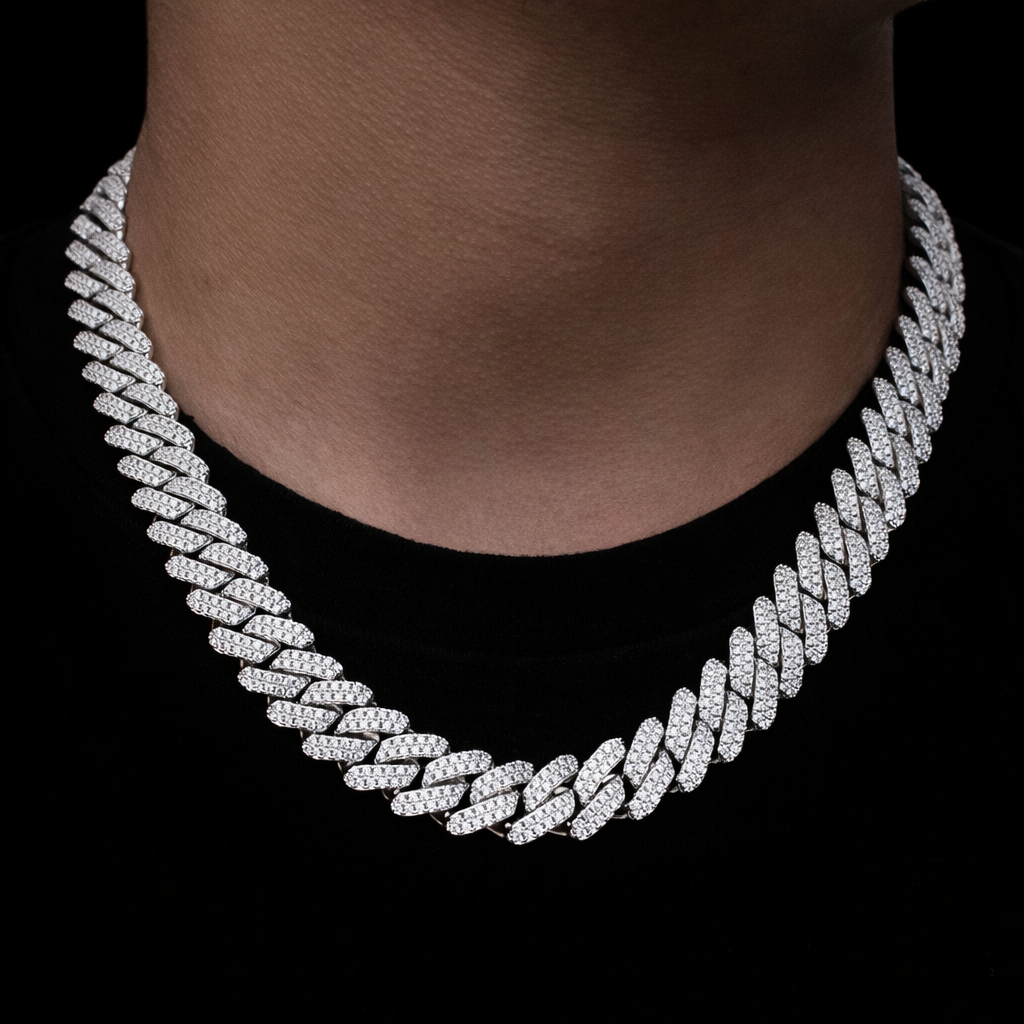 IcedOut Cuban Linkネックレス 幅12mm 12mm Premium S-Link Cuban Chain – ICED OUT