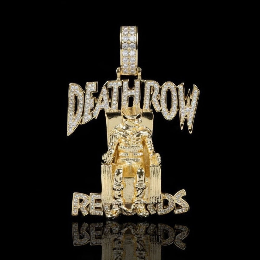 Death Row Records Custom Pendant with Chain – ICED OUT
