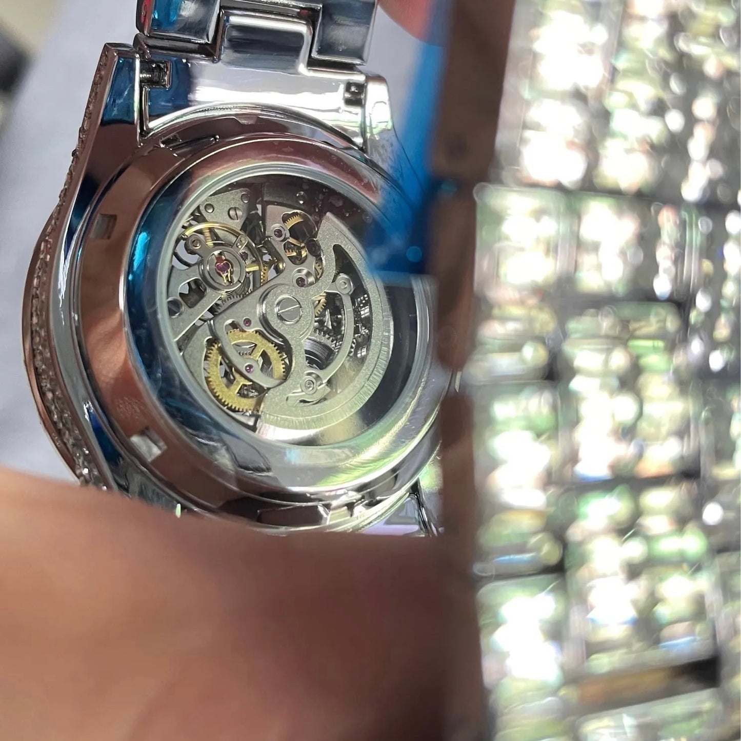 Monarch 42mm – Automatic Baguette Diamond Watch