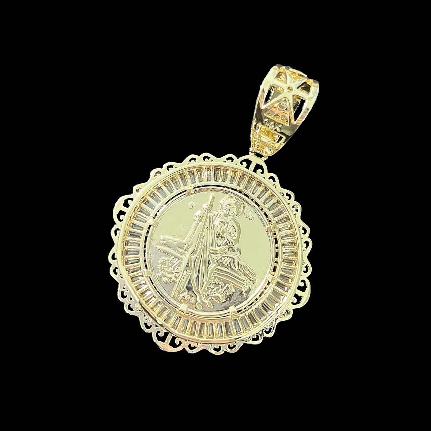 pendentif glacé virgen de guadalupe