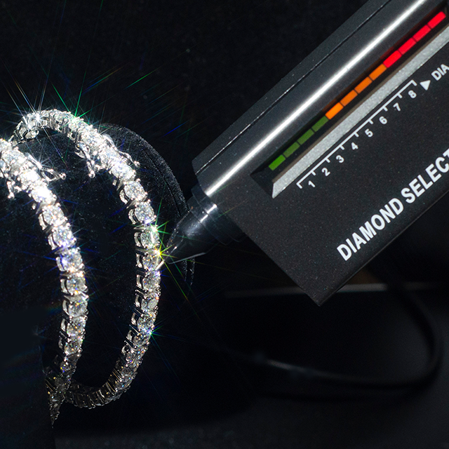 Bracelet Tennis Diamant Moissanite Argent 5mm