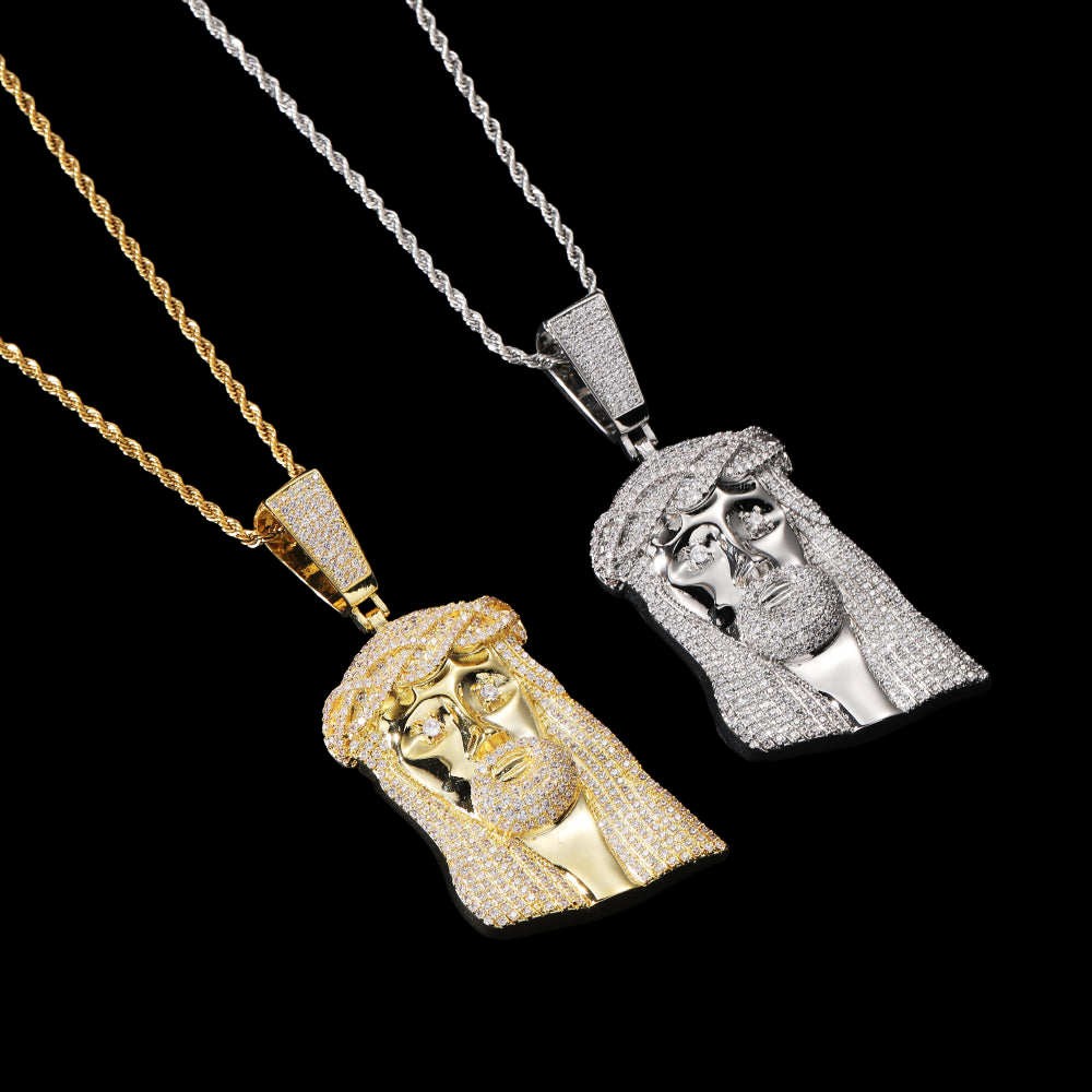Gold Plated Jesus Pendant