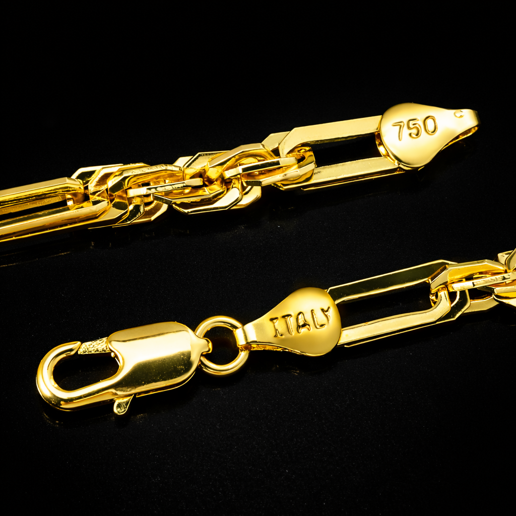 5mm Gold Plated Milano Chain