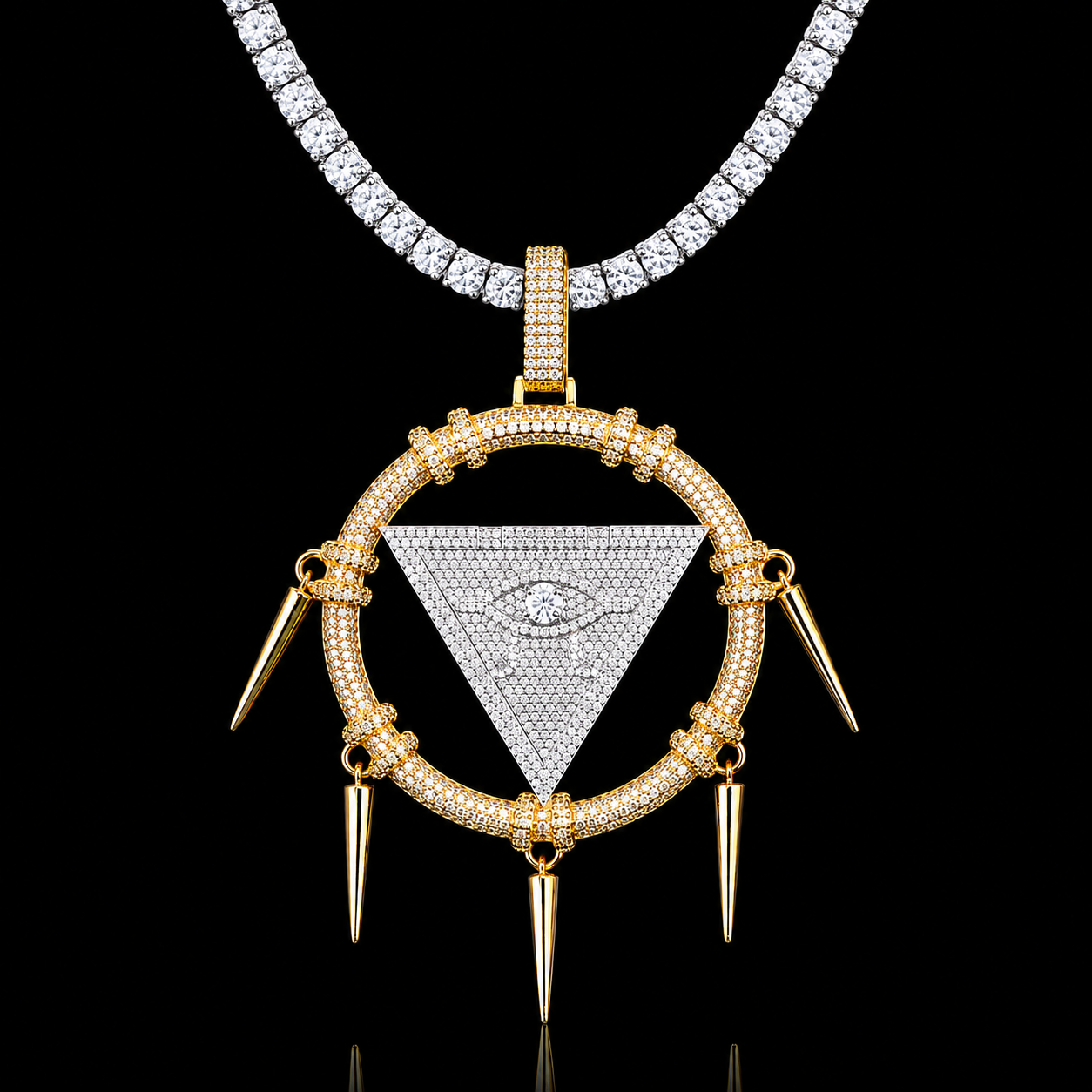 Millennium Elite Two Tone Pendant