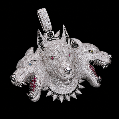 Cerberus Dog Pendant