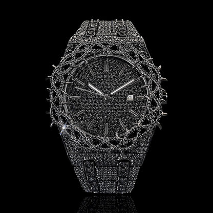 Royal Thorne 44mm – Fully Iced Watch