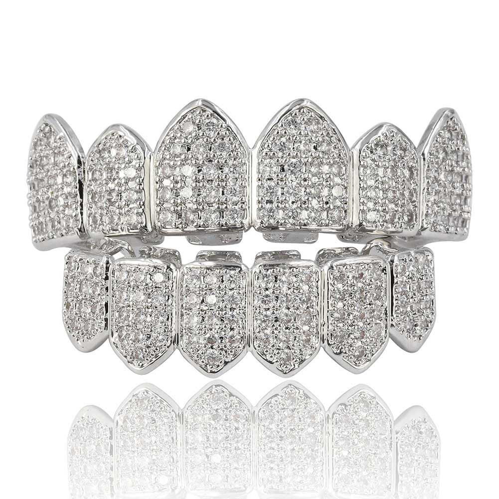 6/6 ICED OUT Royal Grillz