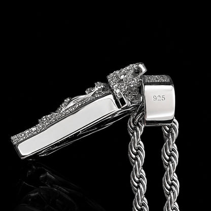 925 Silver Crowned Jesus Pendant