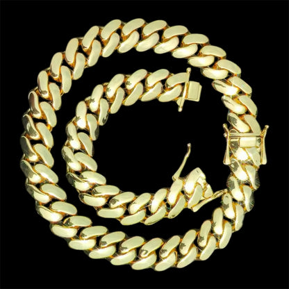 24mm Gold Plated Cuban Ketting