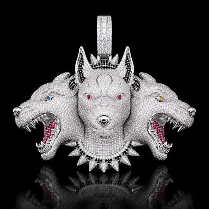 Cerberus Dog Pendant
