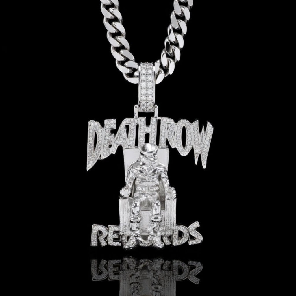 Death Row Records Custom Pendant with Chain – ICED OUT