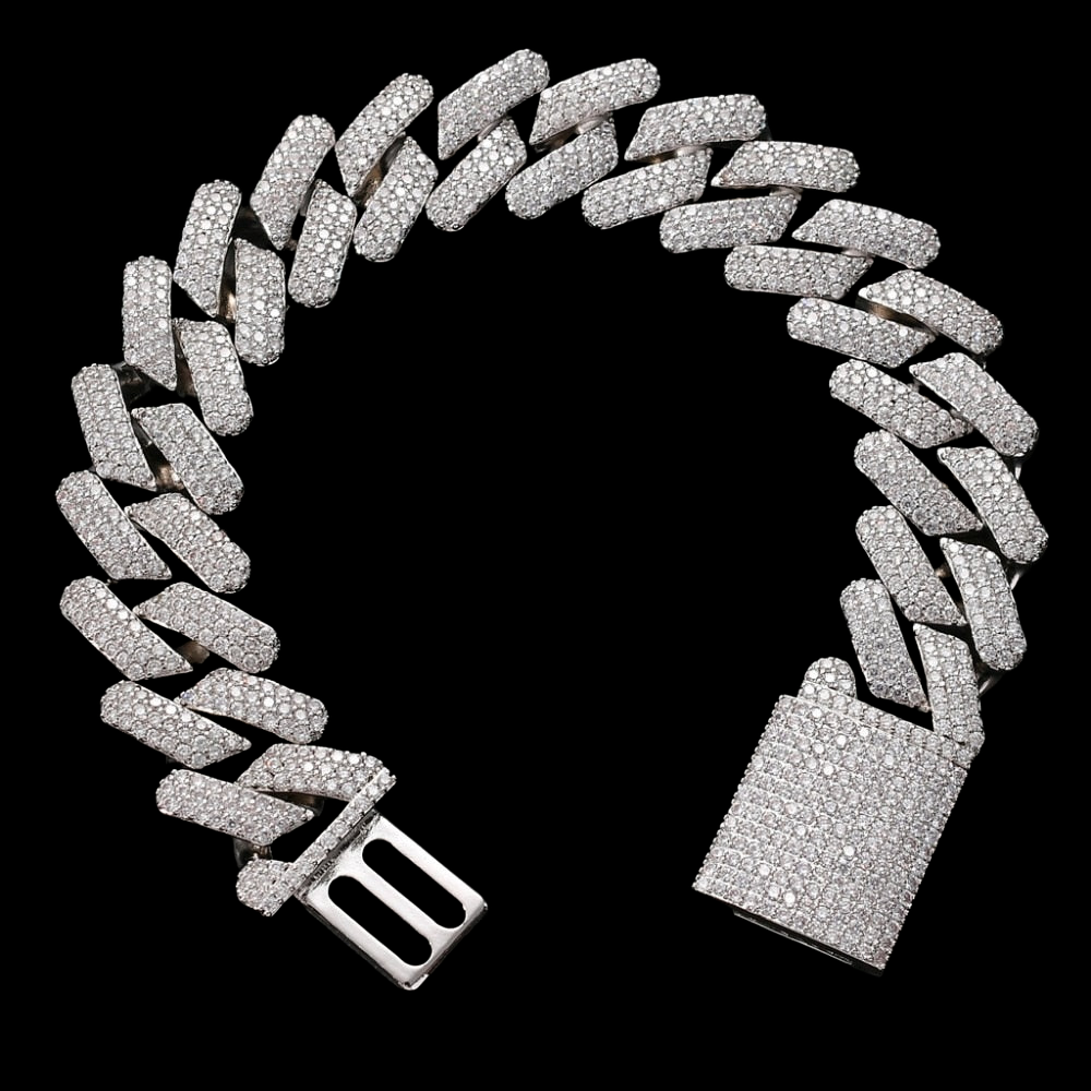 19mm Premium S-Link Cuban Bracelet – ICED OUT